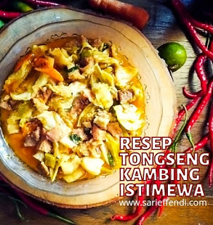 resep tongseng