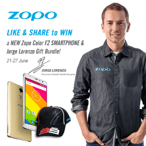 Win Free Mobile Phone from Zopo