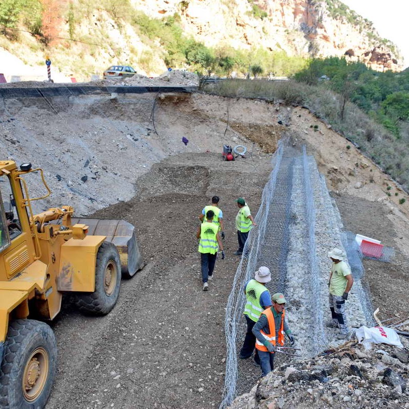 Εξέλιξη του έργου στην Κλεισούρα – Απόστολος Κατσιφάρας: «Βούλησή μας είναι η γρηγορότερη δυνατή αποκατάσταση»