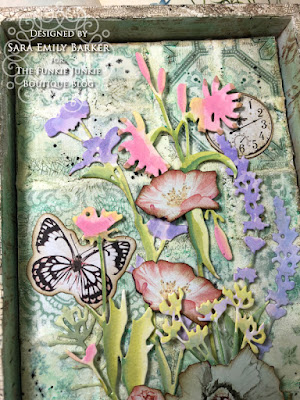 https://frillyandfunkie.blogspot.com/2021/02/saturday-showcase-prima-marketing-paper.html #prima #timholtz #rangerdistress #sizzix 4