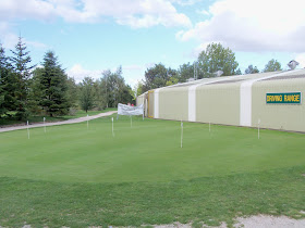 Putting Green at Kingsway Golf Centre in Melbourn