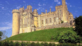 Arundel: casa de referência da família dos duques de Norfolk, Inglaterra.