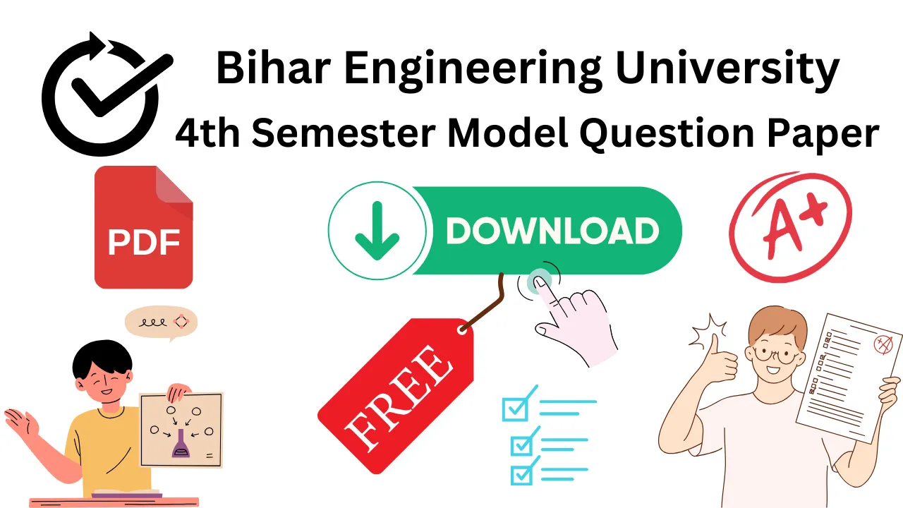 BEU (Bihar Engineering University) 4th Semester Model Question Paper