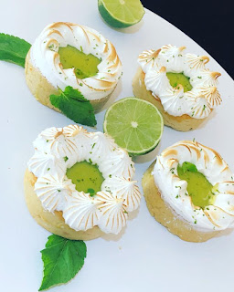 Tartelette Mojito Tarte Menthe Citron vert Meringue Italienne