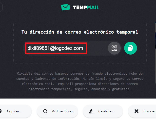 Email temporal