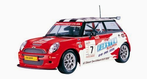 1:10 Licensed Mini Cooper S (JCC version) #7 RC CAR (Re-Chargeable) - READY TO RUN! TRI Band Full Function Radio Control that can run 3 cars at the same time!!