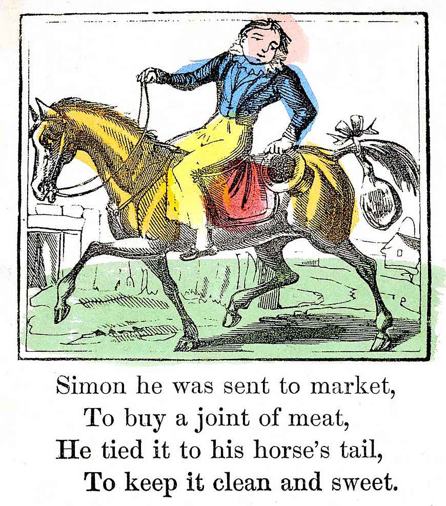 Simple Simon, a children's book illustrated rhyme