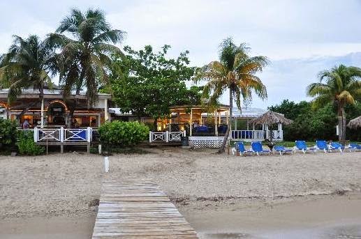 Entrance to beach from pool   Picture of Chenay Bay Beach Resort