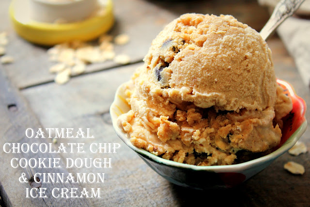 oatmeal cookie dough and cinnamon ice cream from cherryteacakes.com