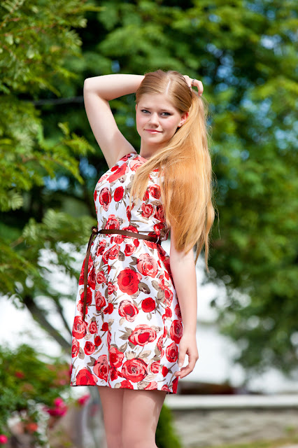 Spring 2013 Dress Flowers fashion clothing