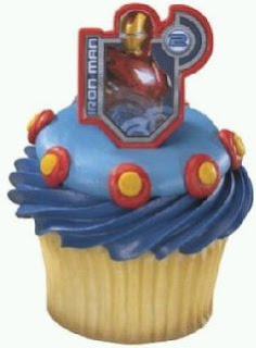 Cupcakes Iron Man, parte 1