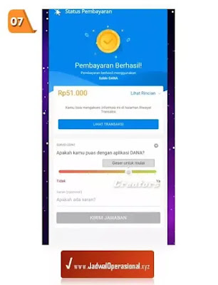Cara bayar ADAKAMI lewat DANA
