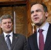 Mark Carney, Governor of the Bank of Canada, Stephen Harper