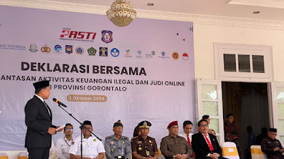 OJK Bersama Pemda Gorontalo Sepakat Berantas Aktivitas Keuangan Ilegal dan Judi Online
