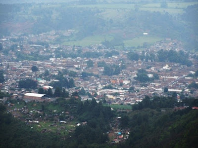 View of Patzcuaro from the Estribo Grande