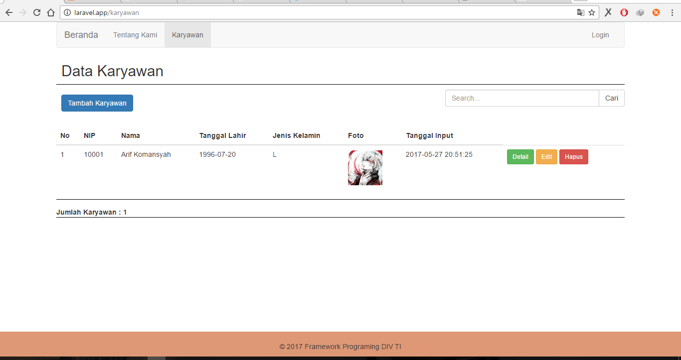 Tugas Memperbaiki Codingan Laravel Upload Gambar ~ Ana-ana 