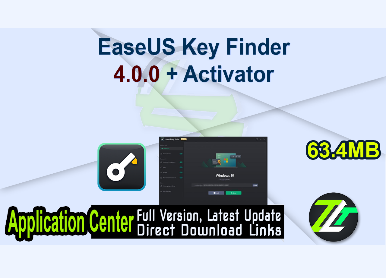 EaseUS Key Finder 4.0.0 + Activator