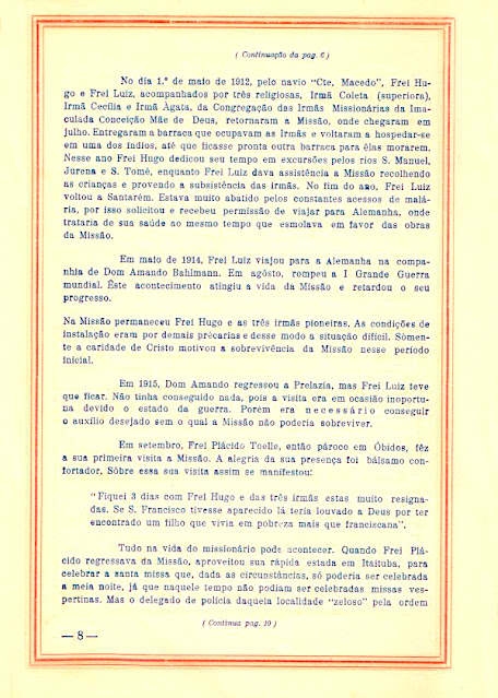 PROGRAMA DA FESTA DE NOSSA SENHORA DA CONCEIÇÃO - 1970 - PAG 8