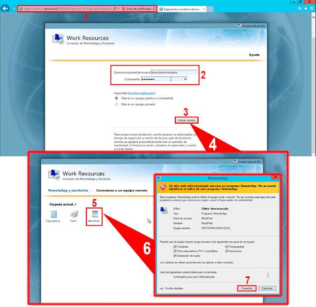 Remote Desktop Web Access