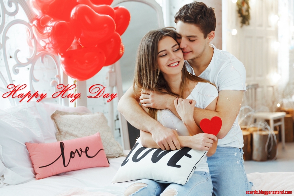 Happy Hug Day Date 2021 images wishes for husband pics with quotes