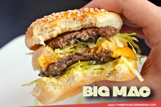 How To Make Homemade BIG MAC mcdonalds Philippines secret sauce patty burger hamburger tutorial pics videos angus beef special sauce