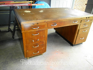 wood desk plans online