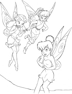 Dibujos de Tinkerbell para Pintar, parte 2