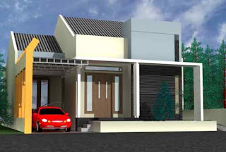 Desain Rumah Minimalis Modern 1 Lantai Type 36