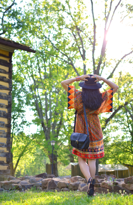 How to style a bohemian dress