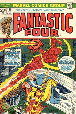 Fantastic Four #131, Quicksilver and Crystal