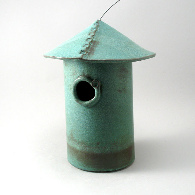 Ceramic Birdhouse