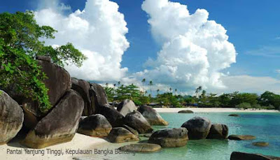 Pantai Tanjung Tinggi, Kepulauan Bangka Belitung