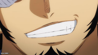 ワンピース アニメ 1083話 トラファルガー・ロー Trafalgar Law ONE PIECE Episode 1083