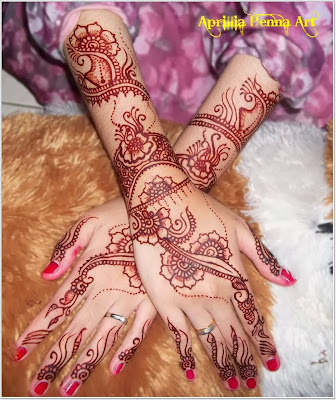 Henna Pernikahan, henna pengantin Inai Pengantin, Mahendi