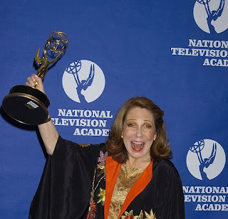 Margaret Blye's sister Judy Blye Wilson with awards