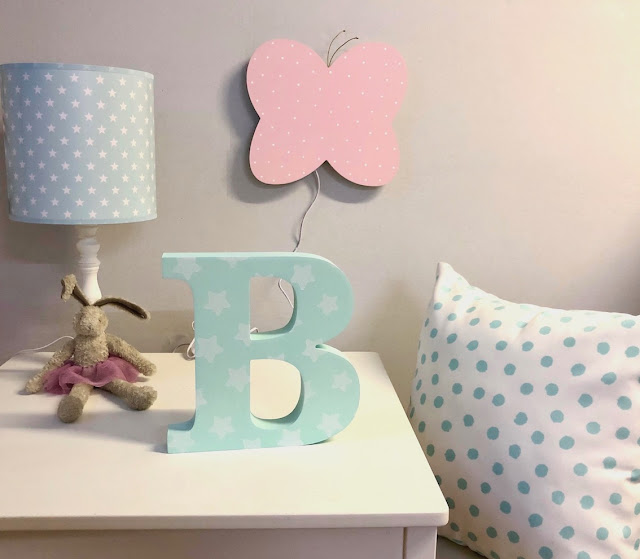 Letras y nombres infantiles para decorar