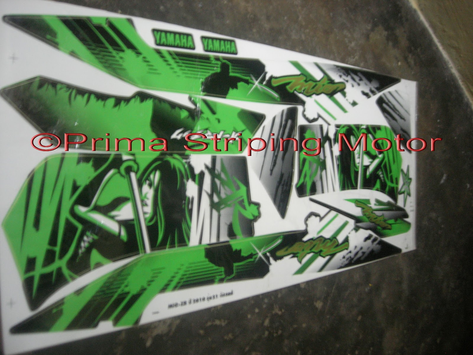 Striping Thailand  Variasi