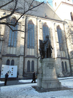 JS Bach and Thomaskirke, Leipzig