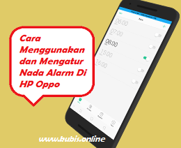 Cara Menggunakan dan Mengatur Nada Alarm Di HP Oppo