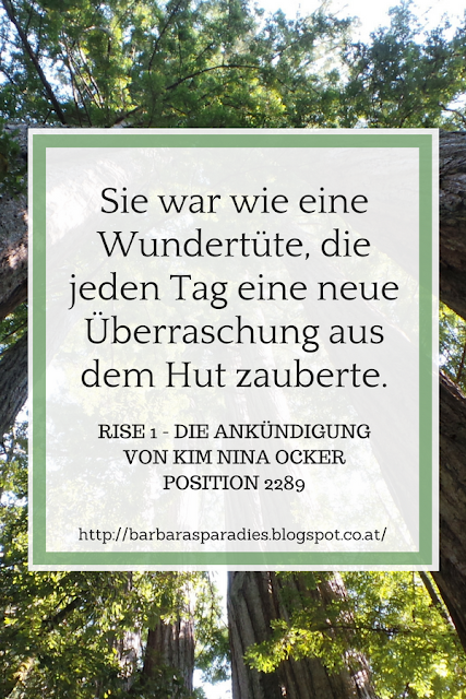 Buchrezension #207 Rise 1 - Die Ankündigung von Kim Nina Ocker