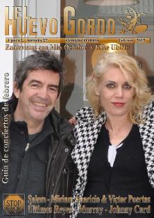 EHG El Huevo Gordo [Epoca 2] 27 - Febrero 2015 | TRUE PDF | Mensile | Musica | Rock | Recensioni | Concerti
Información musical para la promoción de músicos, grupos, conciertos, discos, maquetas. etc.