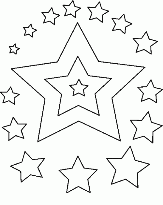 Coloring Pages Of Stars 3