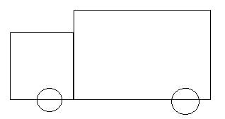 Gambar mobil sederhana sebagai ide materi menggambar untuk anak usia dini