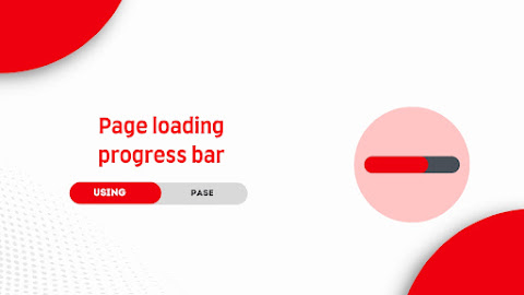 How to add a sticky top page-loading progress bar