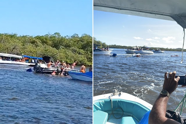 Colisão entre lanchas deixa turistas mortos em Valença