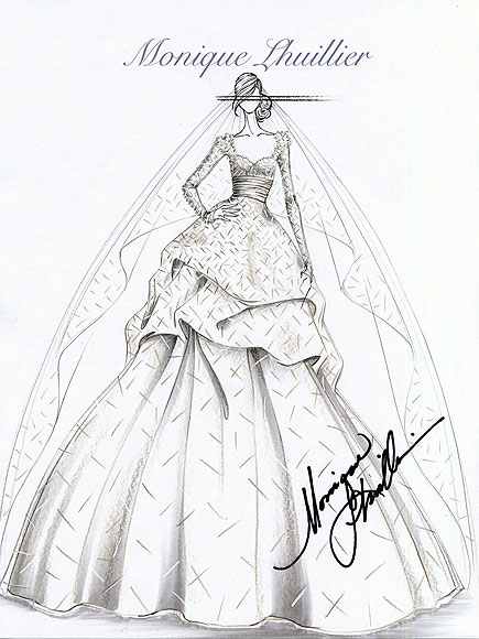 kate middleton wedding gown sketches. Wedding Dress sketches for