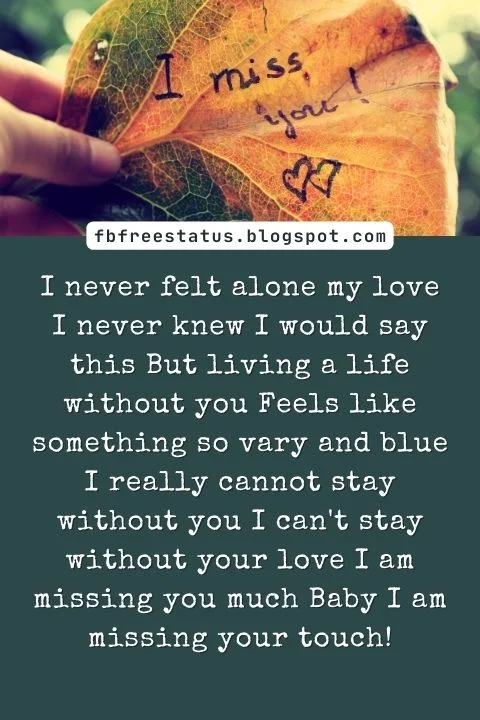 Missing You Messages For Husband Missing You Messages For Husband