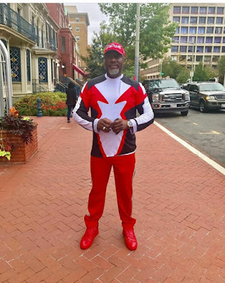 Photos: Senator Dino Melaye paints Washington D.C red