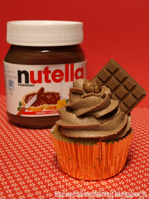 Cupcakes au Nutella®... Des Cupcakes... au NUTELLA® !!! Est-il besoin d'en dire plus ?!