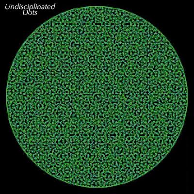 Undisciplinated popping dots illusion
